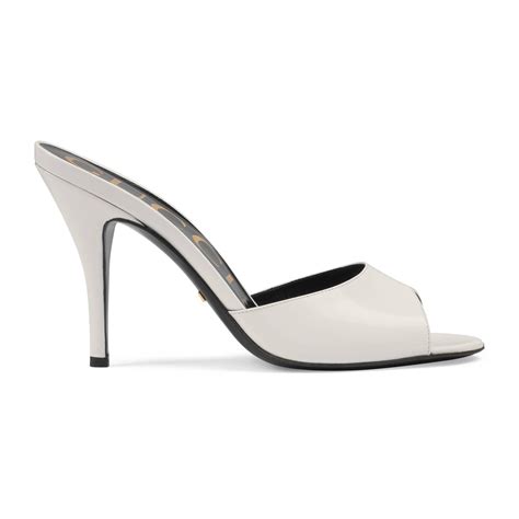 white gucci rubber heels|Gucci heels nordstrom.